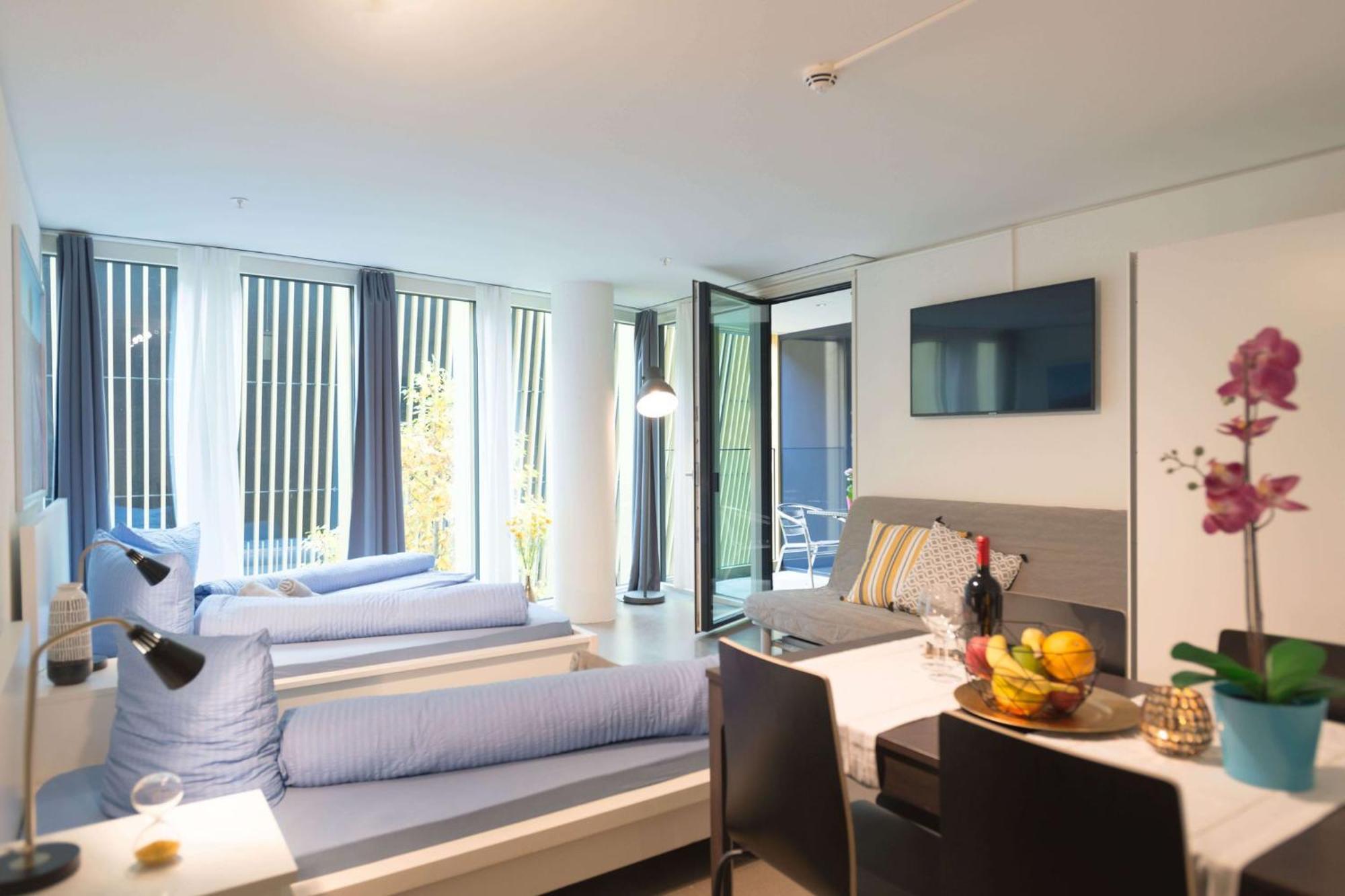 HITrental Allmend Comfort Studios Luzern Exteriör bild