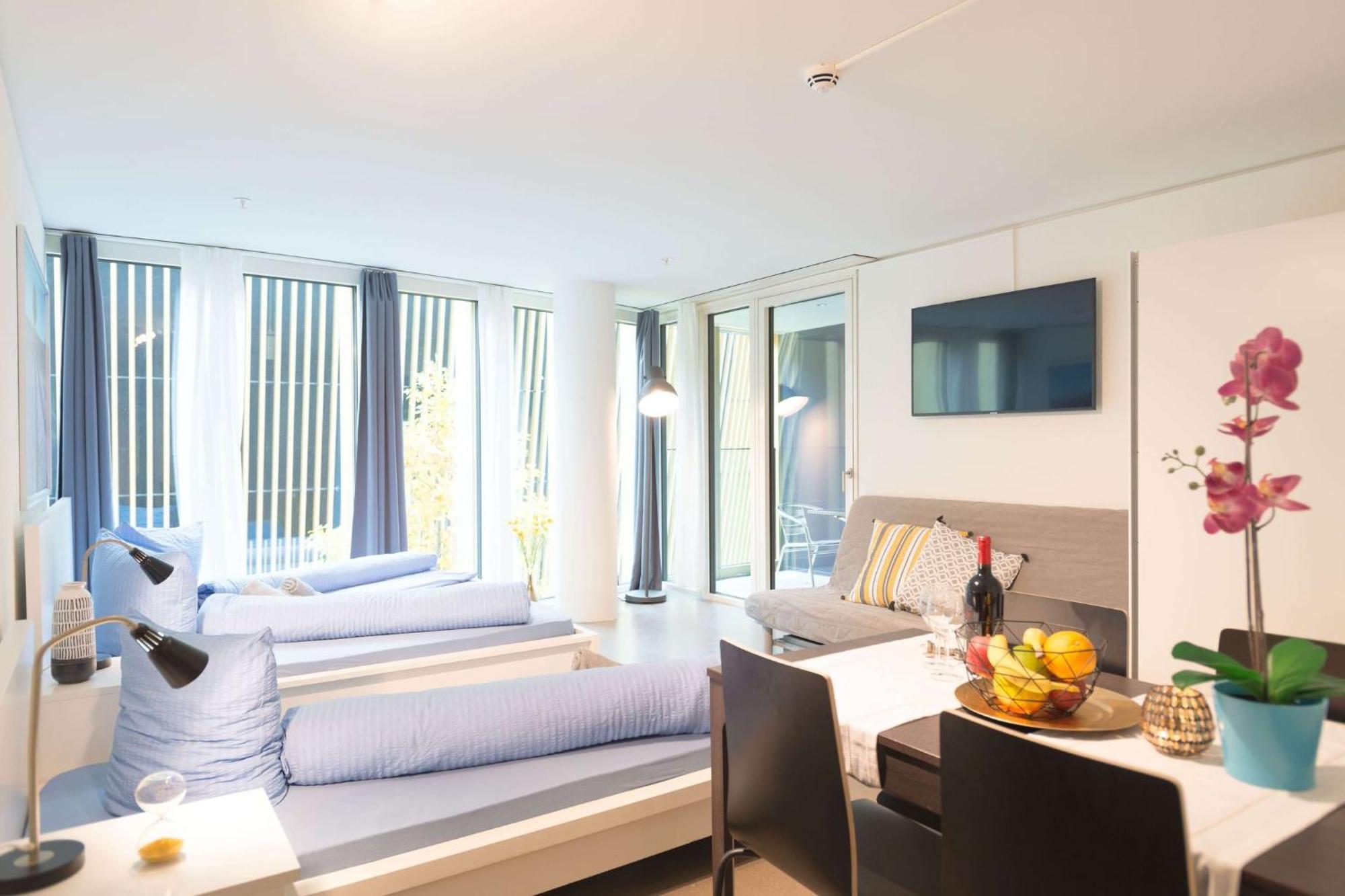 HITrental Allmend Comfort Studios Luzern Exteriör bild